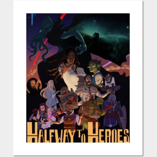 Halfway to Heroes Posters and Art